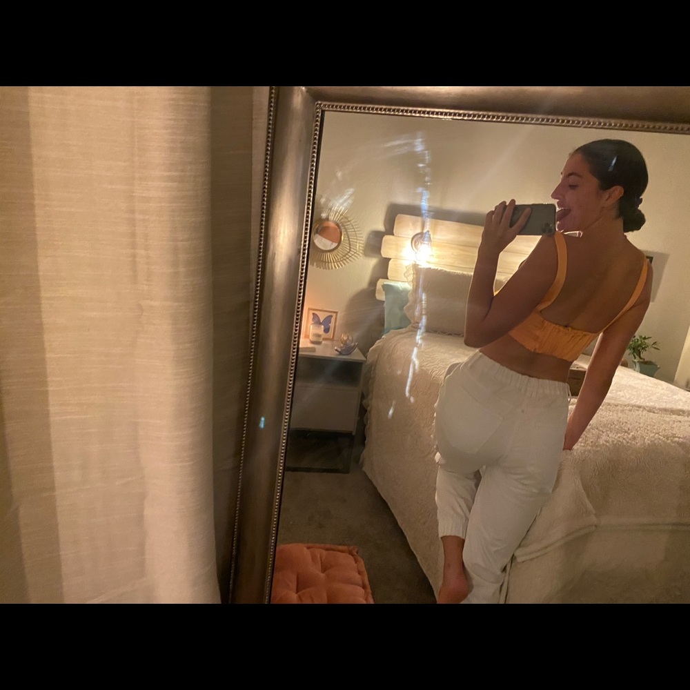 KEEPIN IT COOL WHITE CARGO PANTS